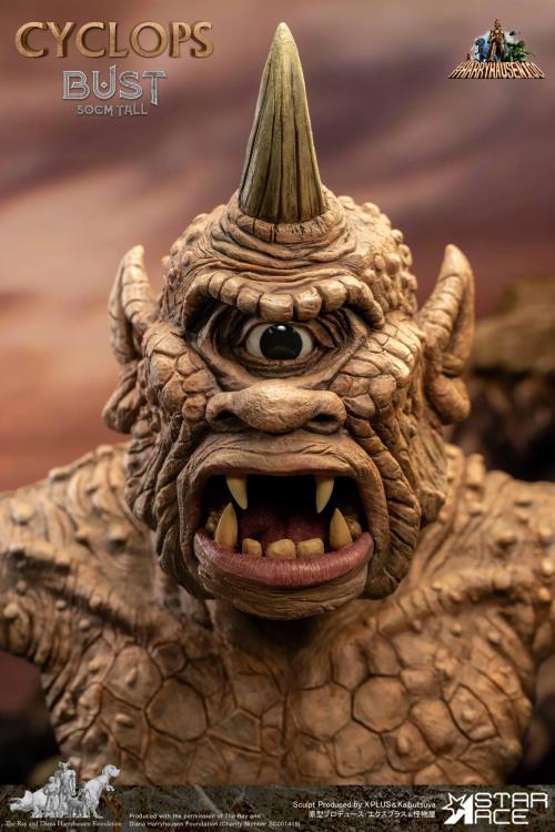 The 7th Voyage of Sinbad Ray Harryhausen Cyclops Bust Statue Gallery Image 11