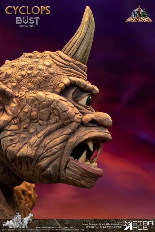 The 7th Voyage of Sinbad Ray Harryhausen Cyclops Bust Statue Gallery Image 6