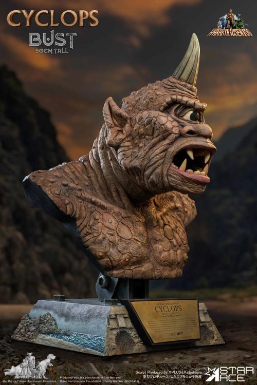 The 7th Voyage of Sinbad Ray Harryhausen Cyclops Bust Statue Gallery Image 9