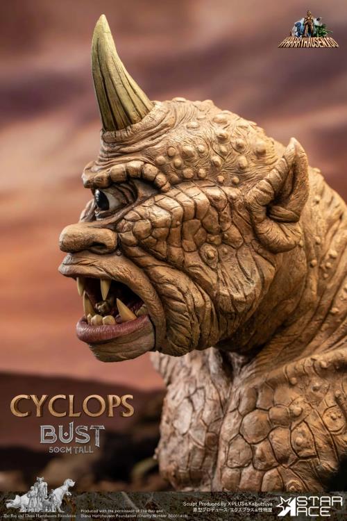 The 7th Voyage of Sinbad Ray Harryhausen Cyclops Bust Statue Gallery Image 12