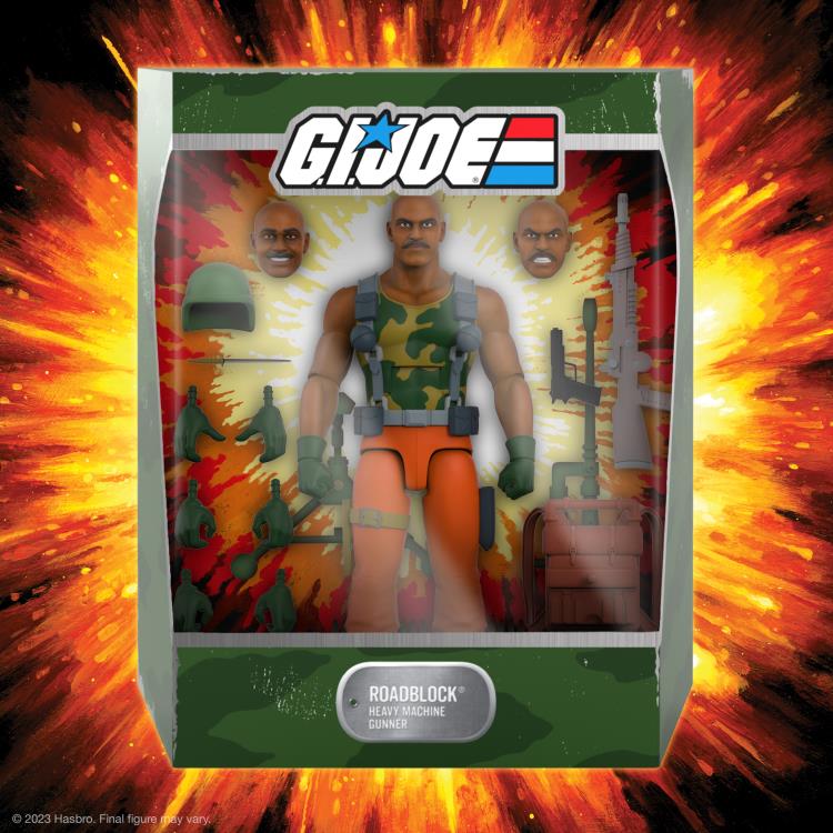 G.I. Joe ULTIMATES! Roadblock Action Figure Gallery Image 5