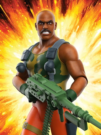G.I. Joe ULTIMATES! Roadblock Action Figure Gallery Image 2