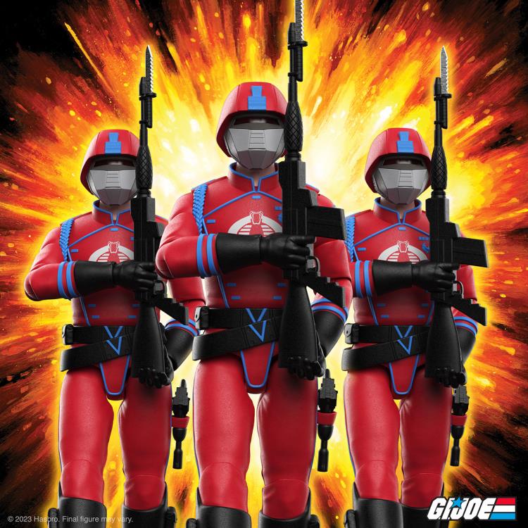 G.I. Joe ULTIMATES! Cobra Crimson Guard Action Figure Gallery Image 4