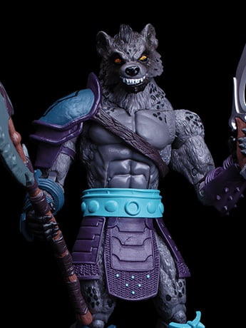 Animal Warriors of The Kingdom Primal Collection Horrid Gladiator Mongrel Gallery Image 2