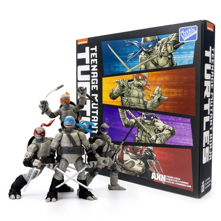 Teenage Mutant Ninja Turtles BST AXN (IDW Comic Black & White