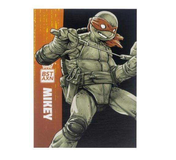 Teenage Mutant Ninja Turtles BST AXN (IDW Comic Black & White) SDCC 2023 Exclusive Figure Set Gallery Image 11