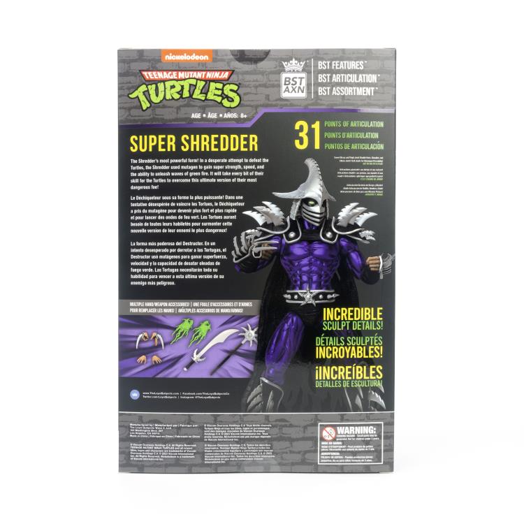 Teenage Mutant Ninja Turtles BST AXN XL Super Shredder (Glow-in-the-Dark) SDCC 2023 Exclusive Gallery Image 13