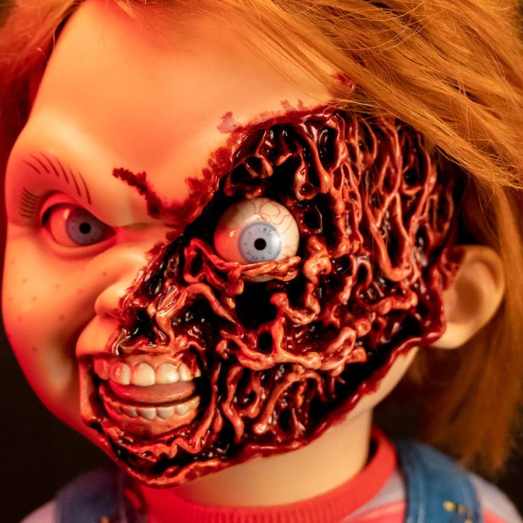 Child's Play 3 Ultimate Chucky Pizza Face Head Gallery Image 3