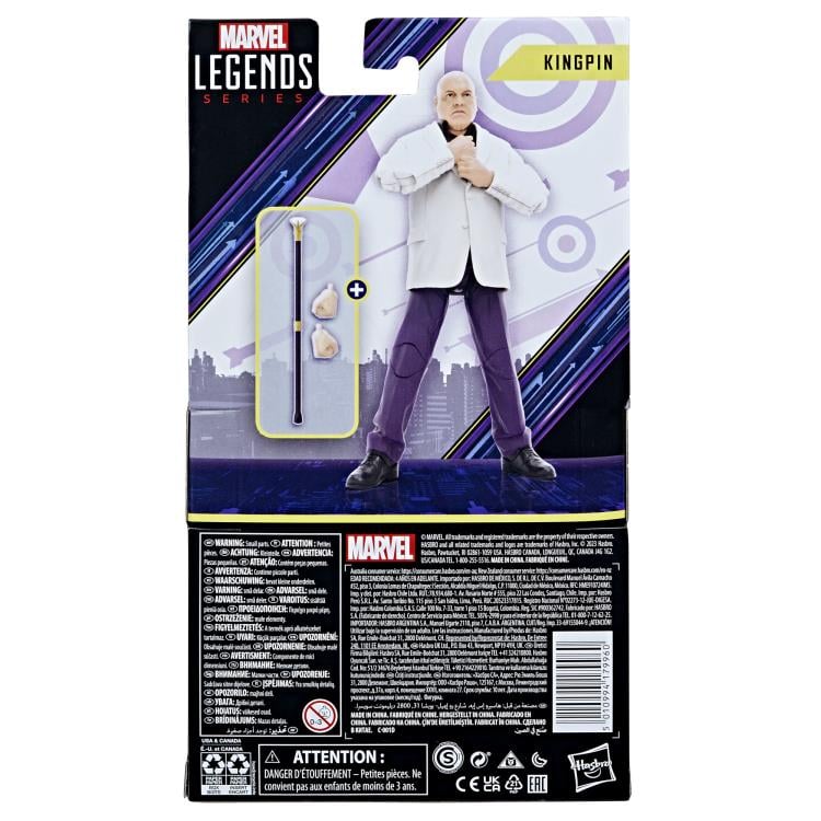 Hawkeye Marvel Legends Kingpin Action Figure (Hydra Stomper BAF) Gallery Image 8