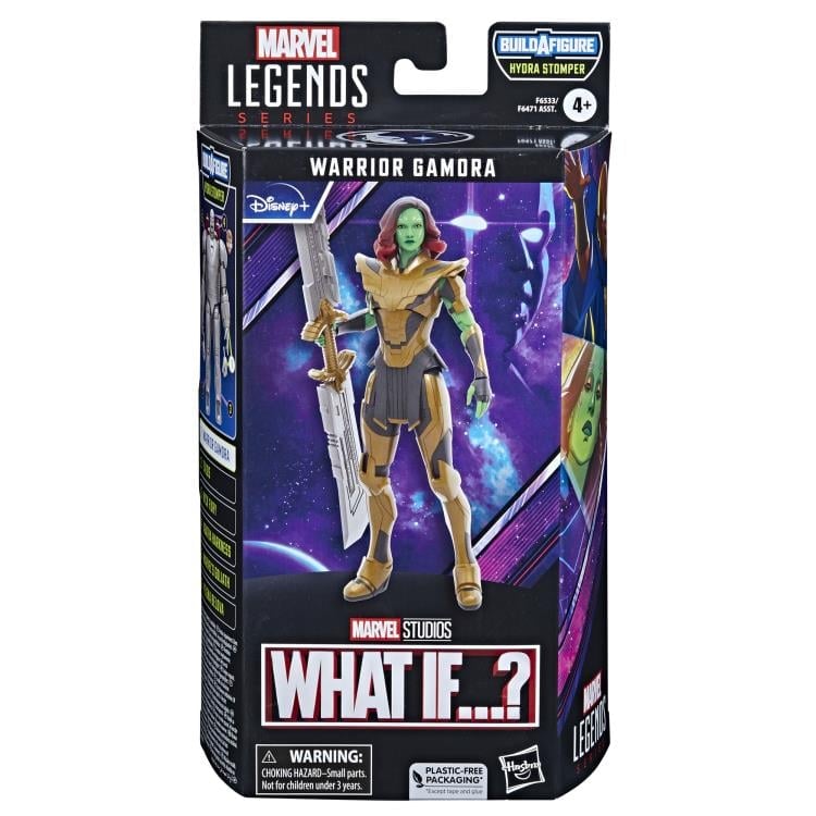 What If...? Marvel Legends Warrior Gamora Action Figure (Hydra Stomper BAF) Gallery Image 8