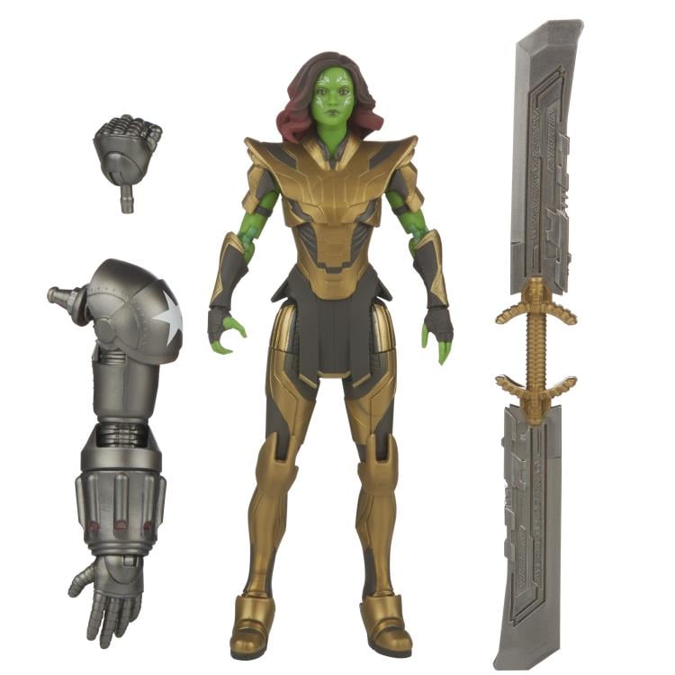 What If...? Marvel Legends Warrior Gamora Action Figure (Hydra Stomper BAF) Gallery Image 7