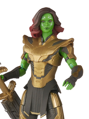 What If...? Marvel Legends Warrior Gamora Action Figure (Hydra Stomper BAF) Gallery Image 2