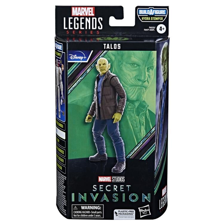 Secret Invasion Marvel Legends Talos Action Figure (Hydra Stomper BAF) Gallery Image 9