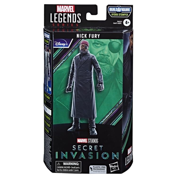 Secret Invasion Marvel Legends Nick Fury Action Figure (Hydra Stomper BAF) Gallery Image 8