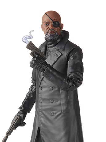 Secret Invasion Marvel Legends Nick Fury Action Figure (Hydra Stomper BAF) Gallery Image 2