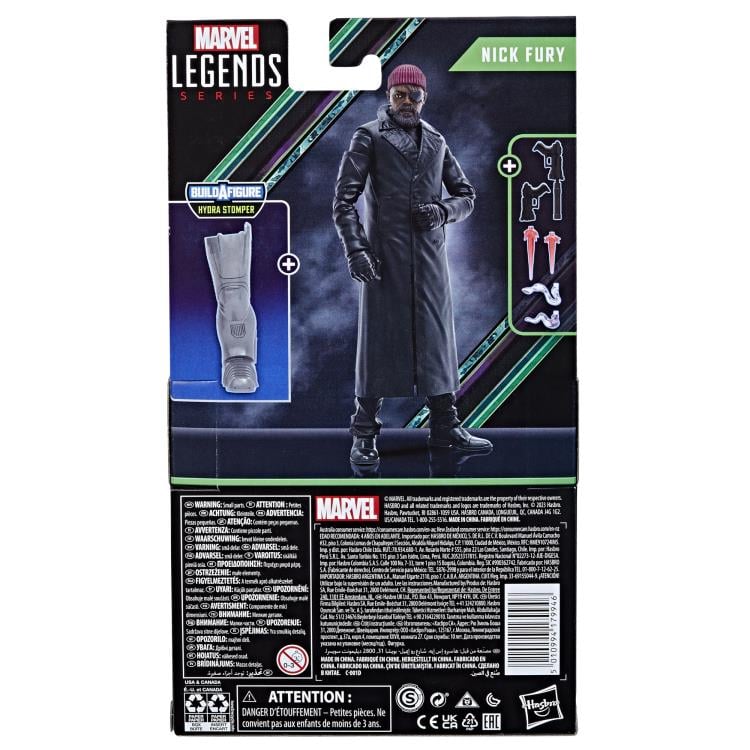 Secret Invasion Marvel Legends Nick Fury Action Figure (Hydra Stomper BAF) Gallery Image 9