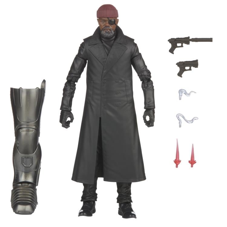 Secret Invasion Marvel Legends Nick Fury Action Figure (Hydra Stomper BAF) Gallery Image 7
