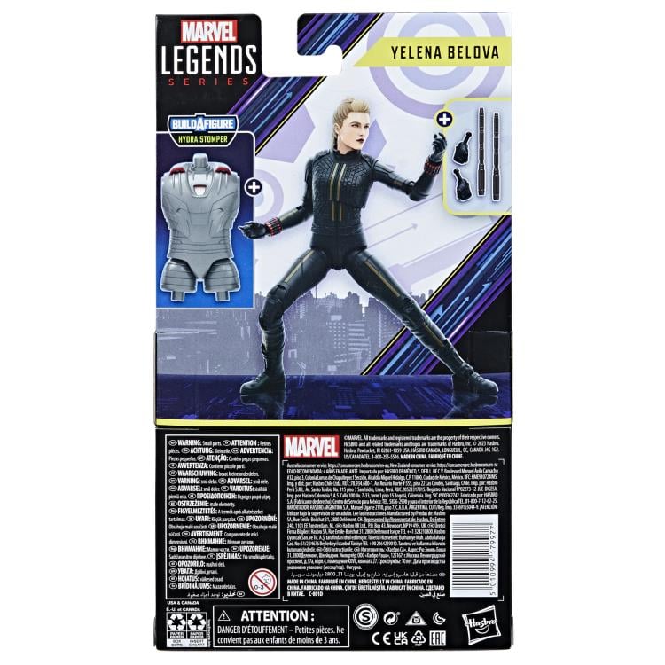 Hawkeye Marvel Legends Yelena Belova Action Figure (Hydra Stomper BAF) Gallery Image 9