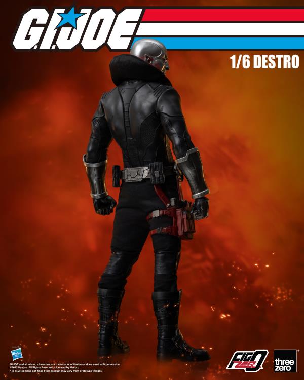 G.I. Joe FigZero Destro 1/6 Scale Collectible Figure Gallery Image 4