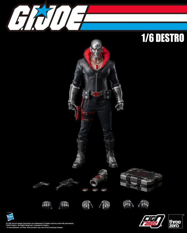 G.I. Joe FigZero Destro 1/6 Scale Collectible Figure Gallery Image 16