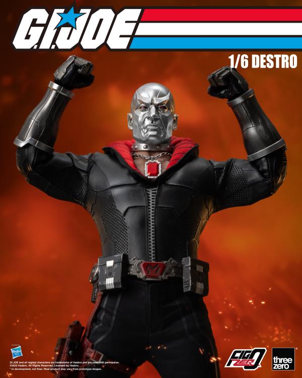 G.I. Joe FigZero Destro 1/6 Scale Collectible Figure Gallery Image 5