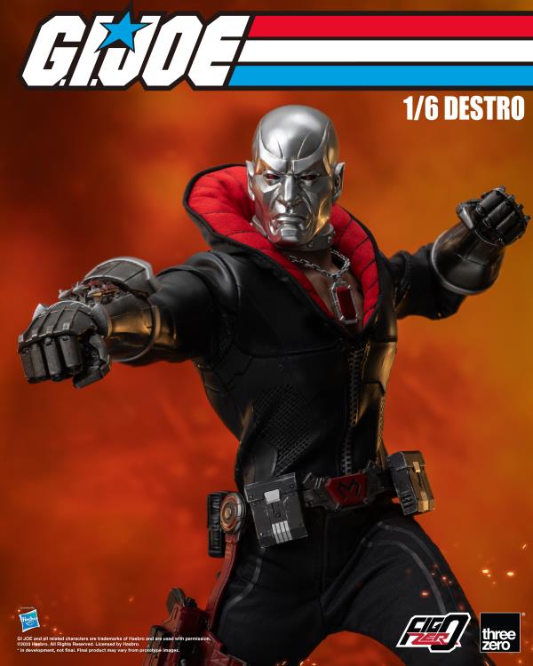 G.I. Joe FigZero Destro 1/6 Scale Collectible Figure Gallery Image 10
