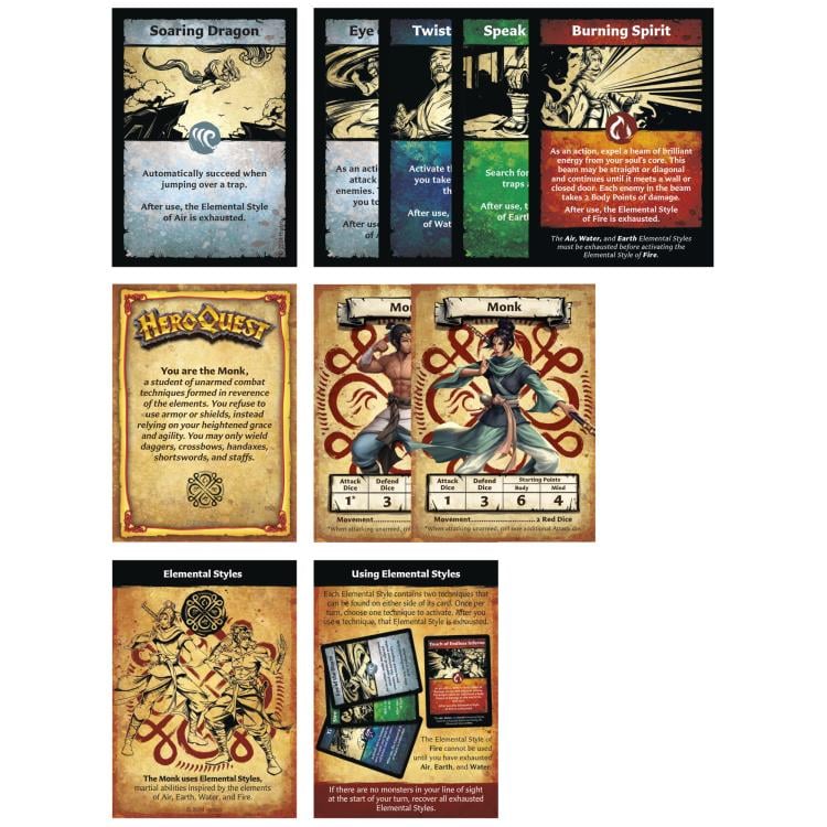Hero Quest Path of the Wandering Monk Pack Gallery Image 12