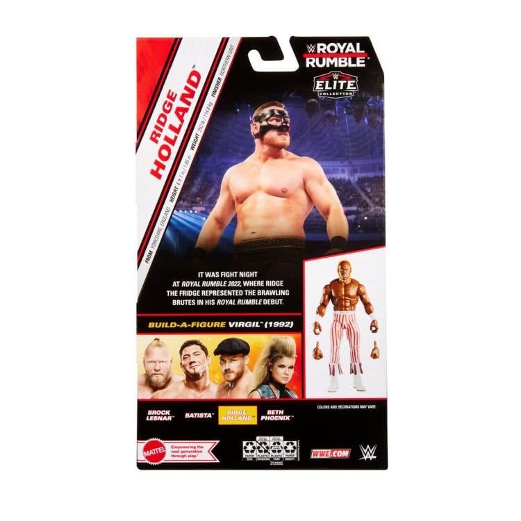 WWE Royal Rumble Elite Collection Ridge Holland (Virgil BAF) Gallery Image 10