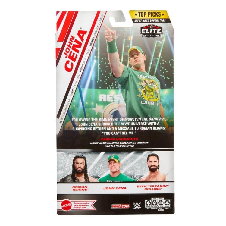 WWE Elite Collection Top Picks 2024 John Cena Gallery Image 9