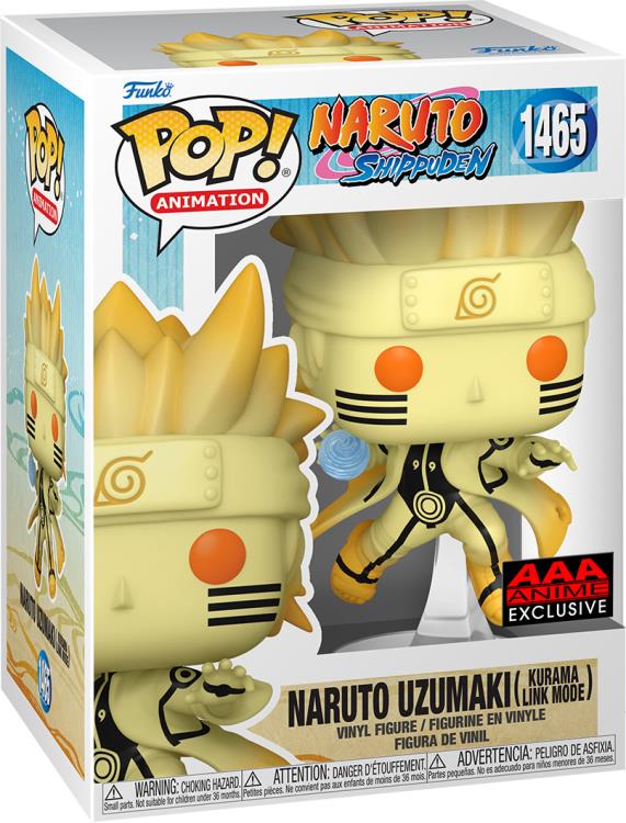 Pop! Animation: Naruto: Shippuden - Naruto (Kurama Link Mode) AAA Anime Exclusive Gallery Image 4