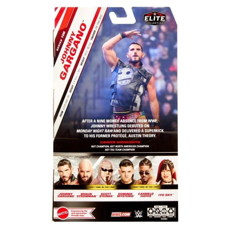 WWE Elite Collection Series 105 Johnny Gargano Gallery Image 9