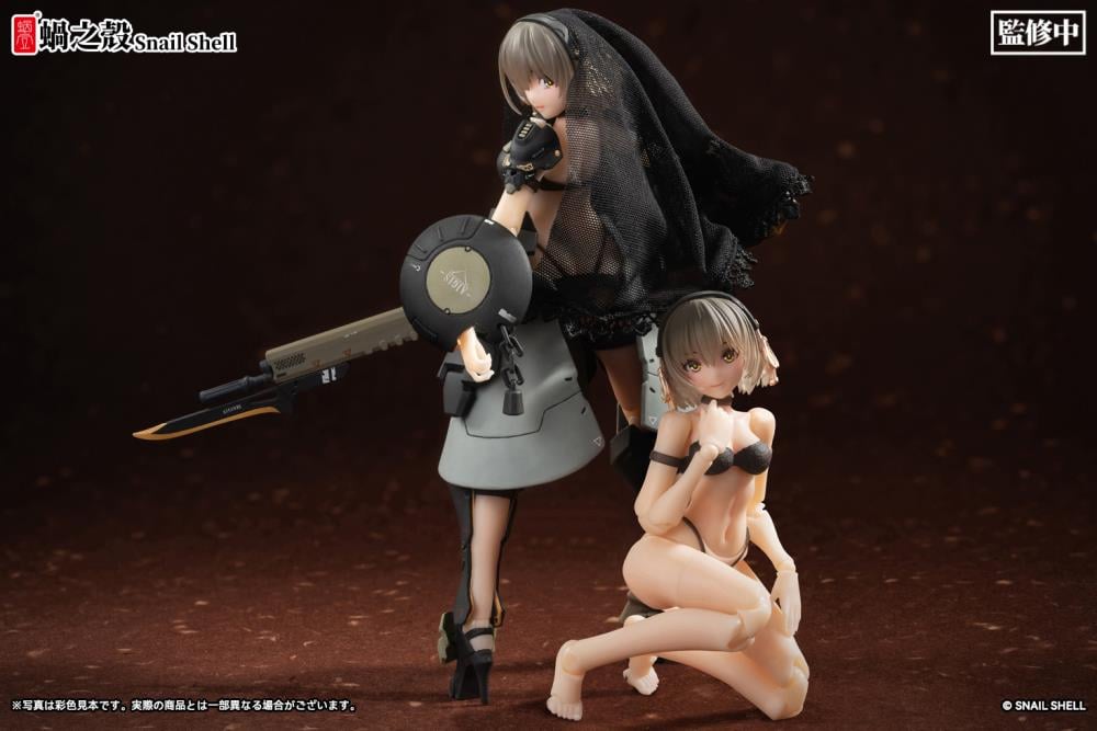 Front Armor Girl Victoria 1/12 Scale Figure Two-Pack Gallery Image 3