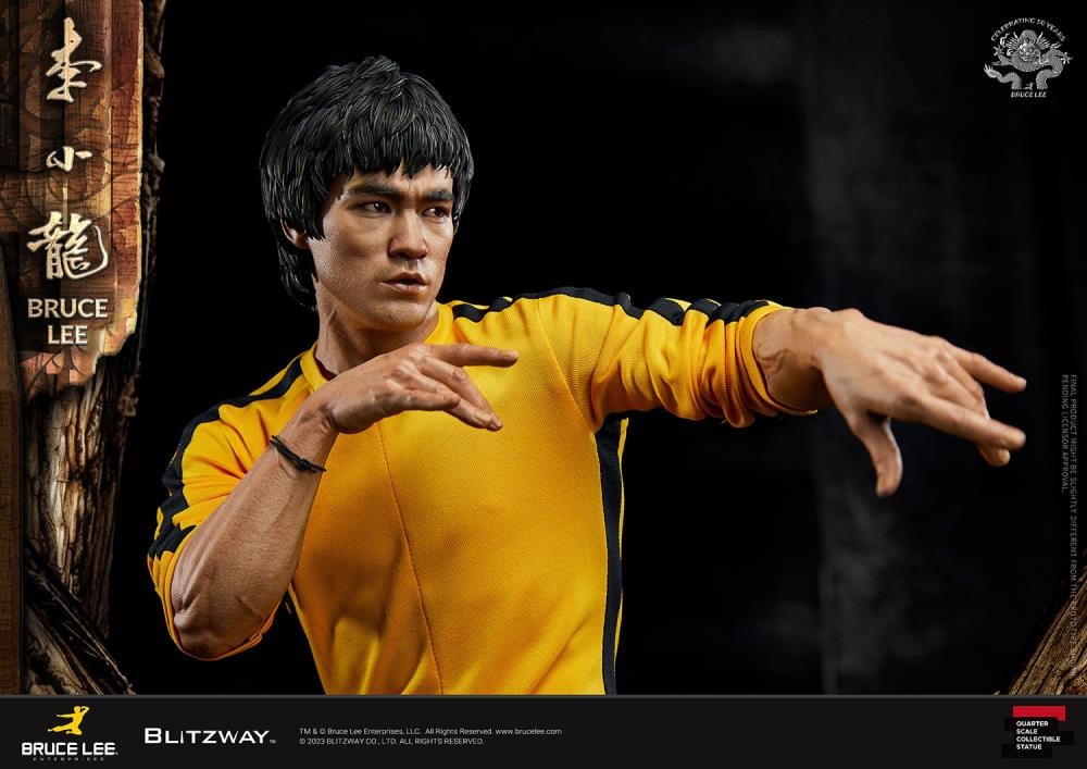 Bruce Lee Tribute (50th Anniversary) 1/4 Superb Scale Statue Gallery Image 22