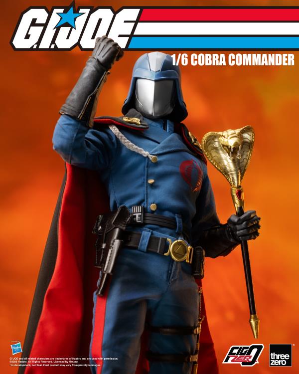 G.I. Joe FigZero Cobra Commander 1/6 Scale Collectible Figure Gallery Image 9