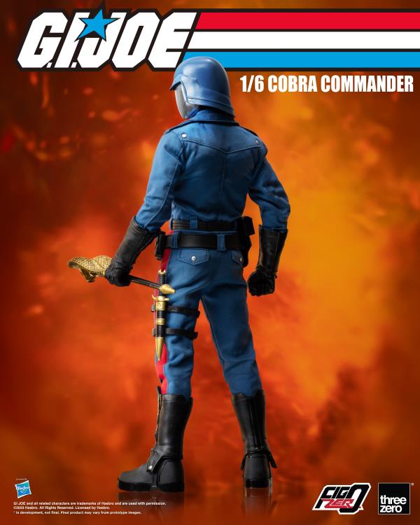 G.I. Joe FigZero Cobra Commander 1/6 Scale Collectible Figure Gallery Image 4