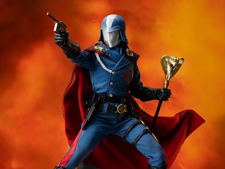 G.I. Joe FigZero Cobra Commander 1/6 Scale Collectible Figure Gallery Image 1