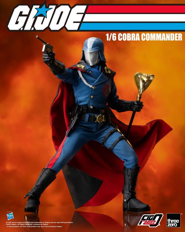 G.I. Joe FigZero Cobra Commander 1/6 Scale Collectible Figure Gallery Image 7