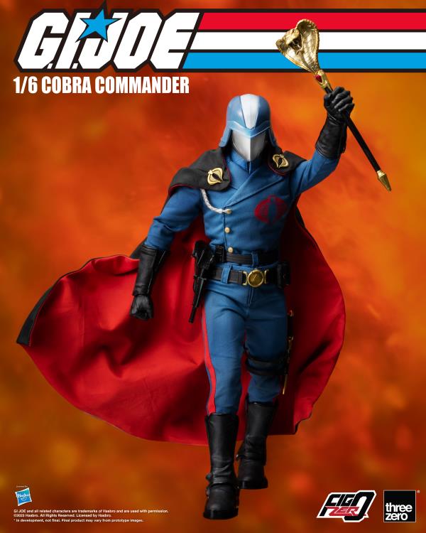G.I. Joe FigZero Cobra Commander 1/6 Scale Collectible Figure Gallery Image 6