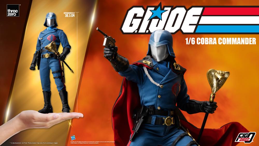 G.I. Joe FigZero Cobra Commander 1/6 Scale Collectible Figure Gallery Image 15