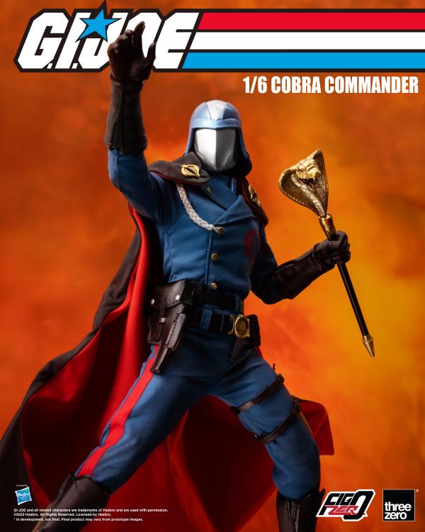 G.I. Joe FigZero Cobra Commander 1/6 Scale Collectible Figure Gallery Image 5