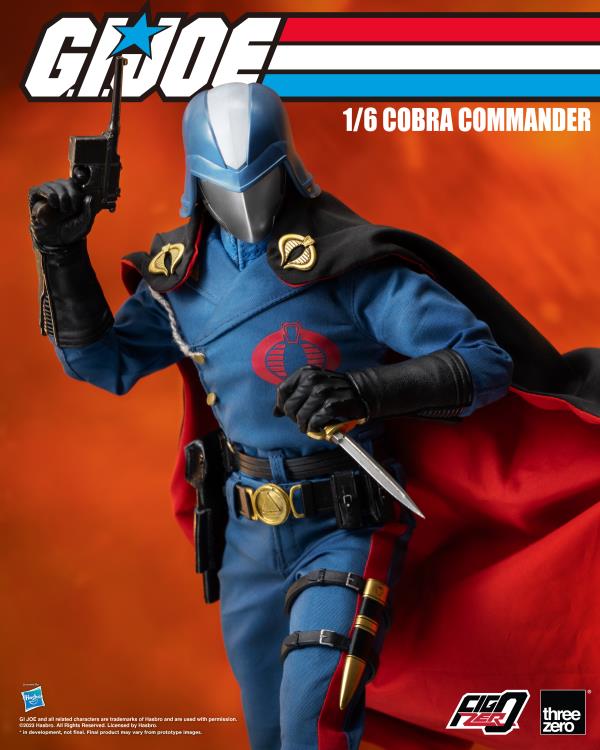 G.I. Joe FigZero Cobra Commander 1/6 Scale Collectible Figure Gallery Image 8