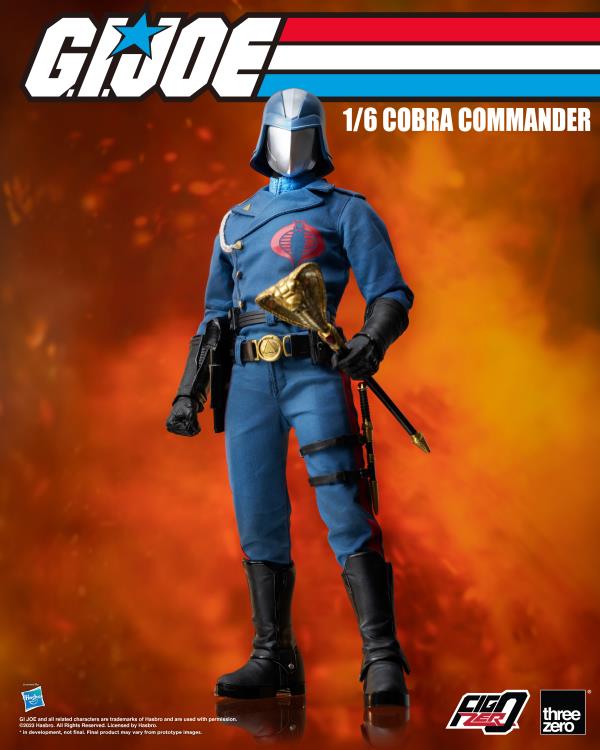 G.I. Joe FigZero Cobra Commander 1/6 Scale Collectible Figure Gallery Image 3