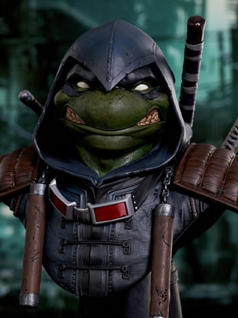 Teenage Mutant Ninja Turtles Legends in 3D The Last Ronin 1/2 Scale Limited Edition Bust Gallery Image 2