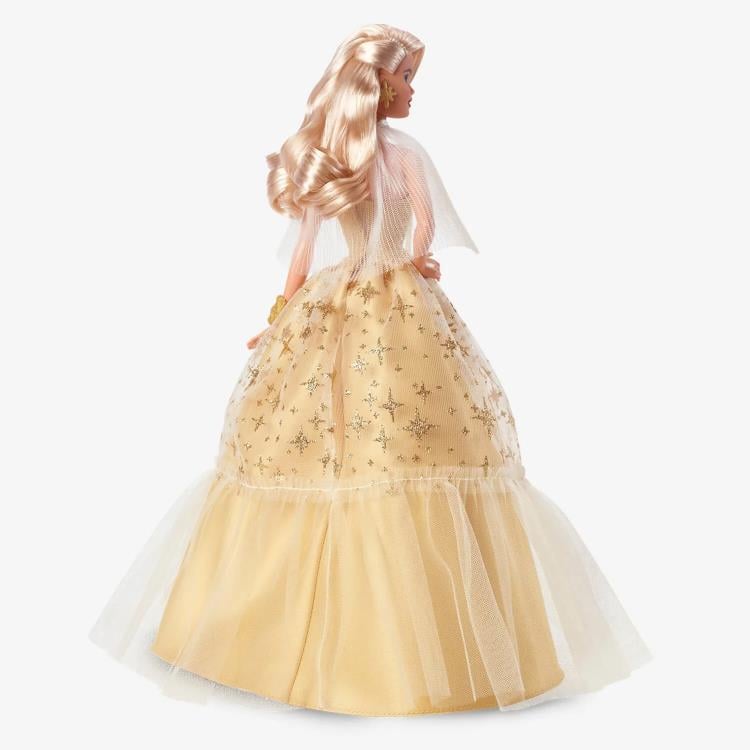 Barbie 2023 Holiday Barbie Doll (Wavy Blonde Hair) Gallery Image 5