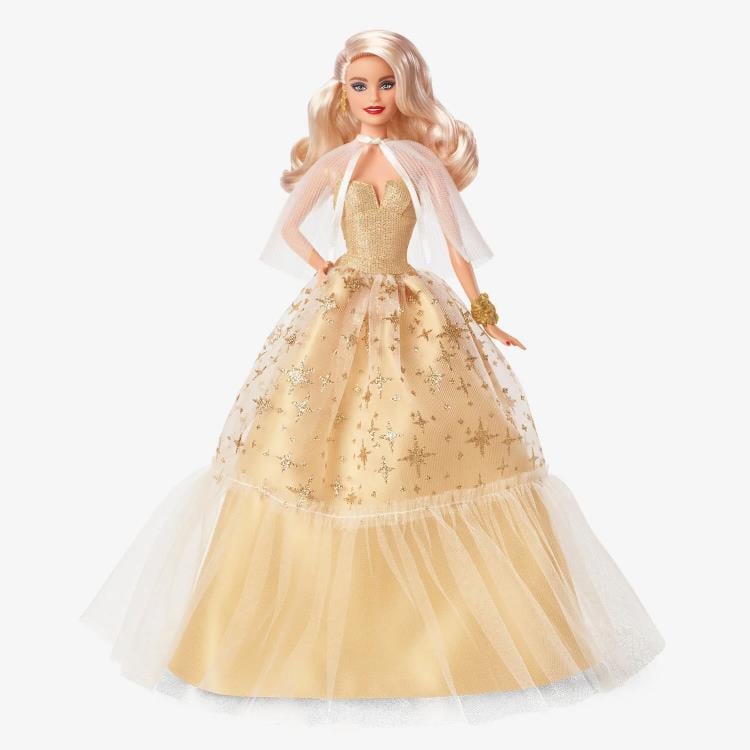 Barbie 2023 Holiday Barbie Doll (Wavy Blonde Hair) Gallery Image 3