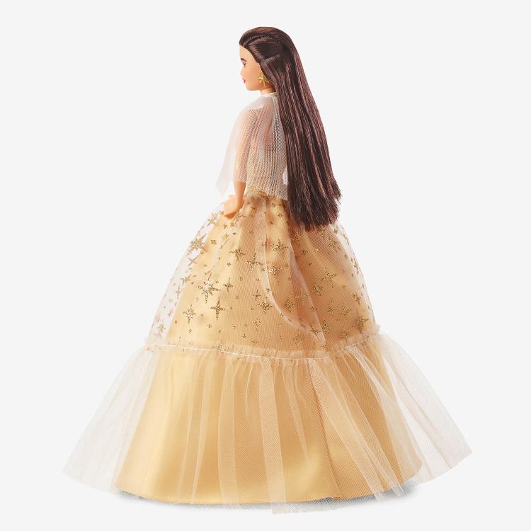Barbie 2023 Holiday Barbie Doll (Straight Black Hair) Gallery Image 5
