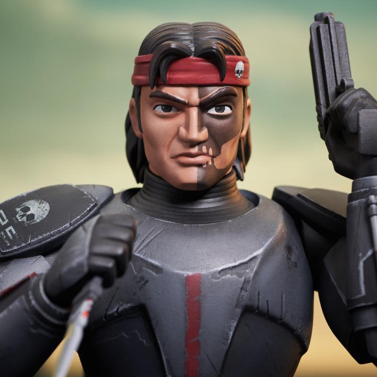 Star Wars: The Bad Batch Hunter 1/7 Scale Limited Edition Bust Gallery Image 9