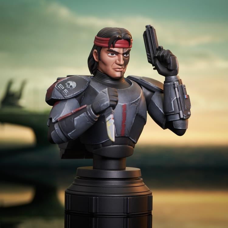 Star Wars: The Bad Batch Hunter 1/7 Scale Limited Edition Bust Gallery Image 6