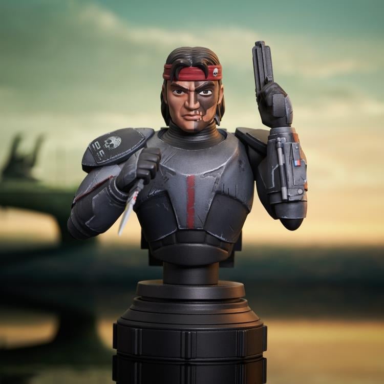 Star Wars: The Bad Batch Hunter 1/7 Scale Limited Edition Bust Gallery Image 5
