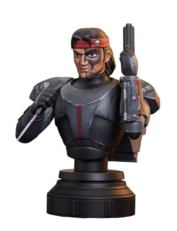 Star Wars: The Bad Batch Hunter 1/7 Scale Limited Edition Bust Gallery Image 4